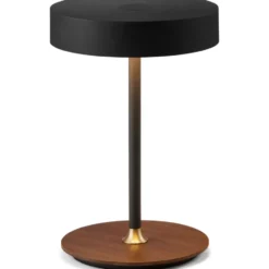 Halo Design On The Move genopladelig bordlampe, sort