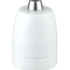 Halo Design porcelæn E27 fatning, hvid