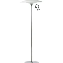 Halo Design reserveglas til Baroni gulvlampe, nederste skærm, Ø46 cm