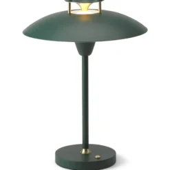 Halo Design Stepp 1-2-3 genopladelig bordlampe, grøn