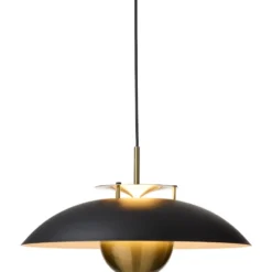 Halo Design Stepp pendel, sort, Ø46 cm