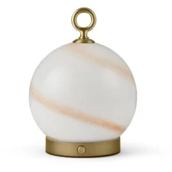 Halo Design Stockholm genopladelig bordlampe, brun