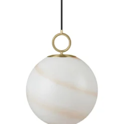 Halo Design Stockholm pendel, brun, Ø30 cm