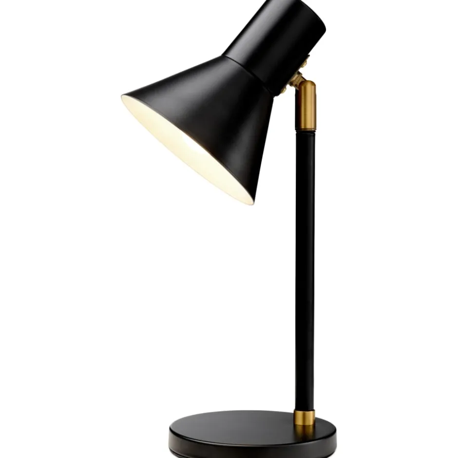 Halo Design Style bordlampe, sort