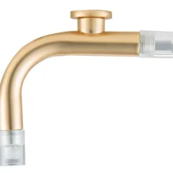 Halo Design svanehals til stofledning, messing