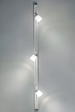 Halo Design Track Glass 1F skinnespot, hvid
