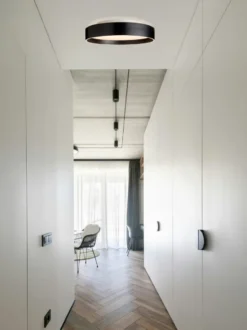 Halo Design Universal 3 Lite 1-2-3 plafond, sort, Ø50 cm