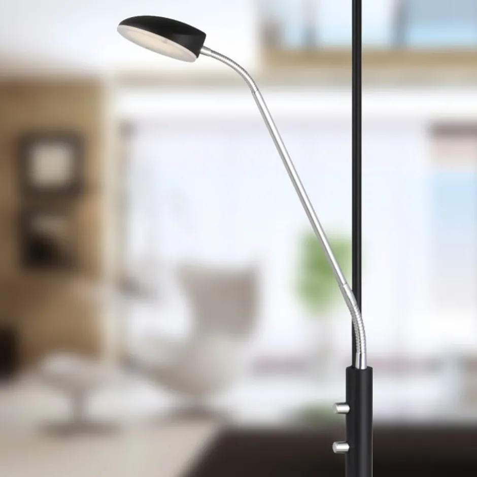 Halo Design Vegas Uplight gulvlampe, sort