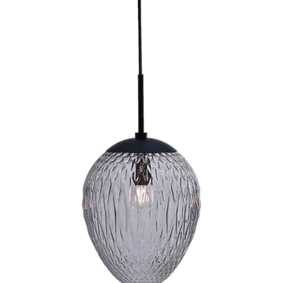 Halo Design Woods pendel, røgfarvet, Ø25 cm
