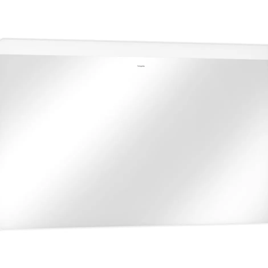 Hansgrohe Xarita Lite Q spejl med lys, 120x70 cm, hvid