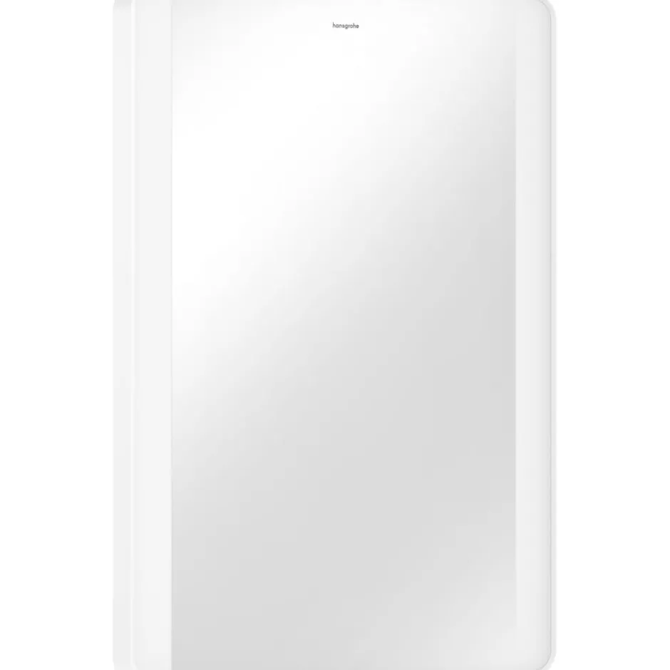 Hansgrohe Xarita Lite Q spejl med lys, 50x70 cm, hvid