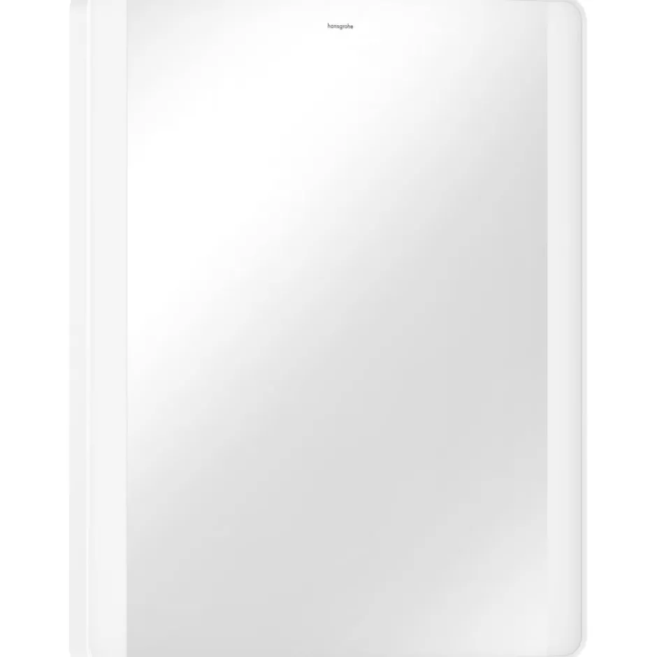 Hansgrohe Xarita Lite Q spejl med lys, 60x70 cm, hvid