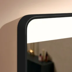 Hansgrohe Xarita Lite Q spejl med lys, sensor, 100x70 cm, sort