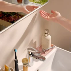 Hansgrohe Xarita Lite Q spejl med lys, sensor, 36x70 cm, hvid
