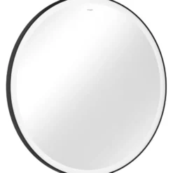 Hansgrohe Xarita Lite S spejl med lys, sensor, Ø90 cm, sort