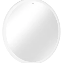 Hansgrohe Xarita Lite S spejl med lys, Ø90 cm, hvid