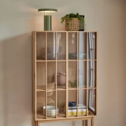 Hübsch BringMe genopladelig bordlampe, grøn