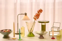 Hübsch BringMe genopladelig bordlampe, mørkegrøn