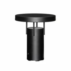 Hübsch BringMe Mini genopladelig bordlampe, sort