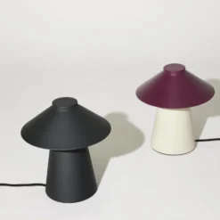 Hübsch Chipper bordlampe, sort