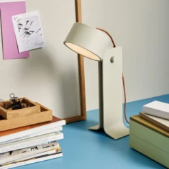 Hübsch Crea bordlampe, beige