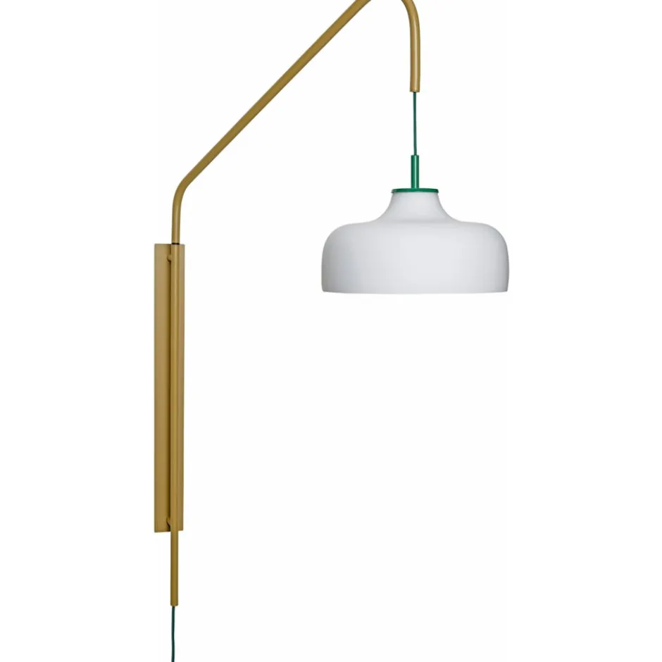 Hübsch Current væglampe, khaki