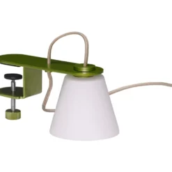 Hübsch Lure klemmelampe, grøn