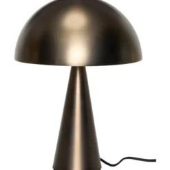 Hübsch Mush bordlampe, bruneret messing, 34 cm