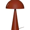 Hübsch Mush bordlampe, mørkerød, 50 cm