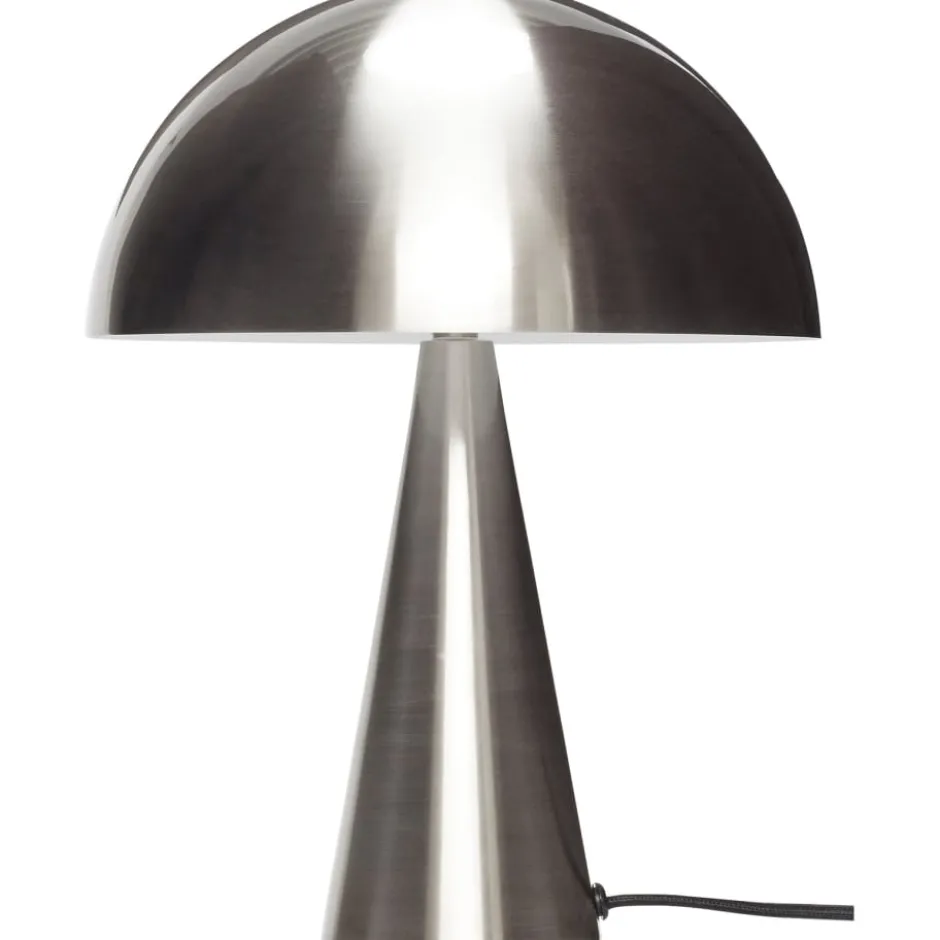 Hübsch Mush bordlampe, nikkel, 33 cm