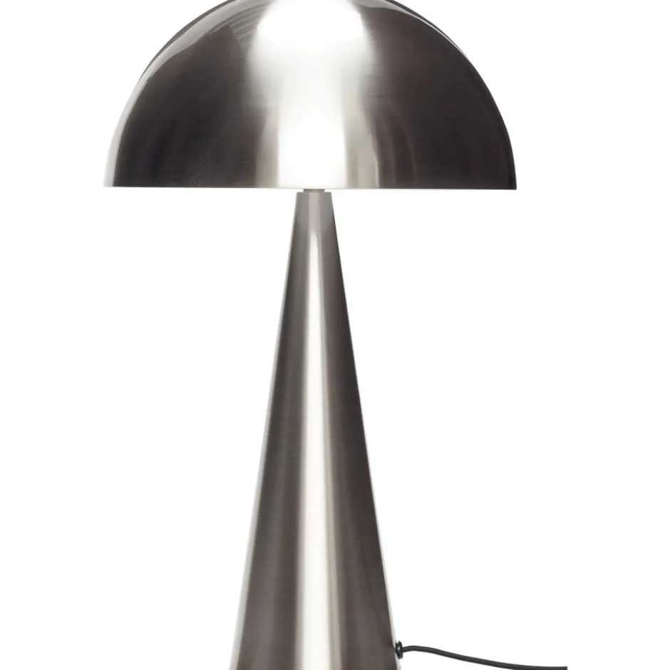 Hübsch Mush bordlampe, nikkel, 50 cm