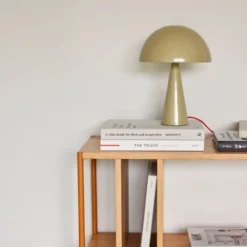 Hübsch Mush bordlampe, sand, 34 cm