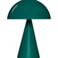 Hübsch Mush genopladelig bordlampe, grøn