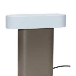 Hübsch Sleek bordlampe, brun