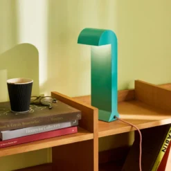 Hübsch Soothe bordlampe, turkis