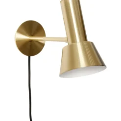 Hübsch Tap væglampe, messing