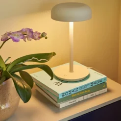 Hübsch Velo bordlampe, beige