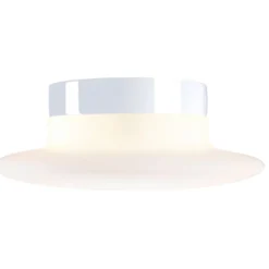 Ifö Aton Cairo loftlampe, Ø34 cm, hvid