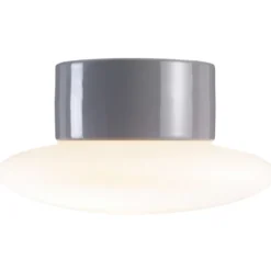 Ifö Aton Cairo loftlampe, 3000K, Ø20 cm, grå