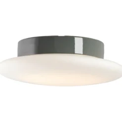 Ifö Aton Cairo loftlampe, 3000K, Ø30 cm, grå