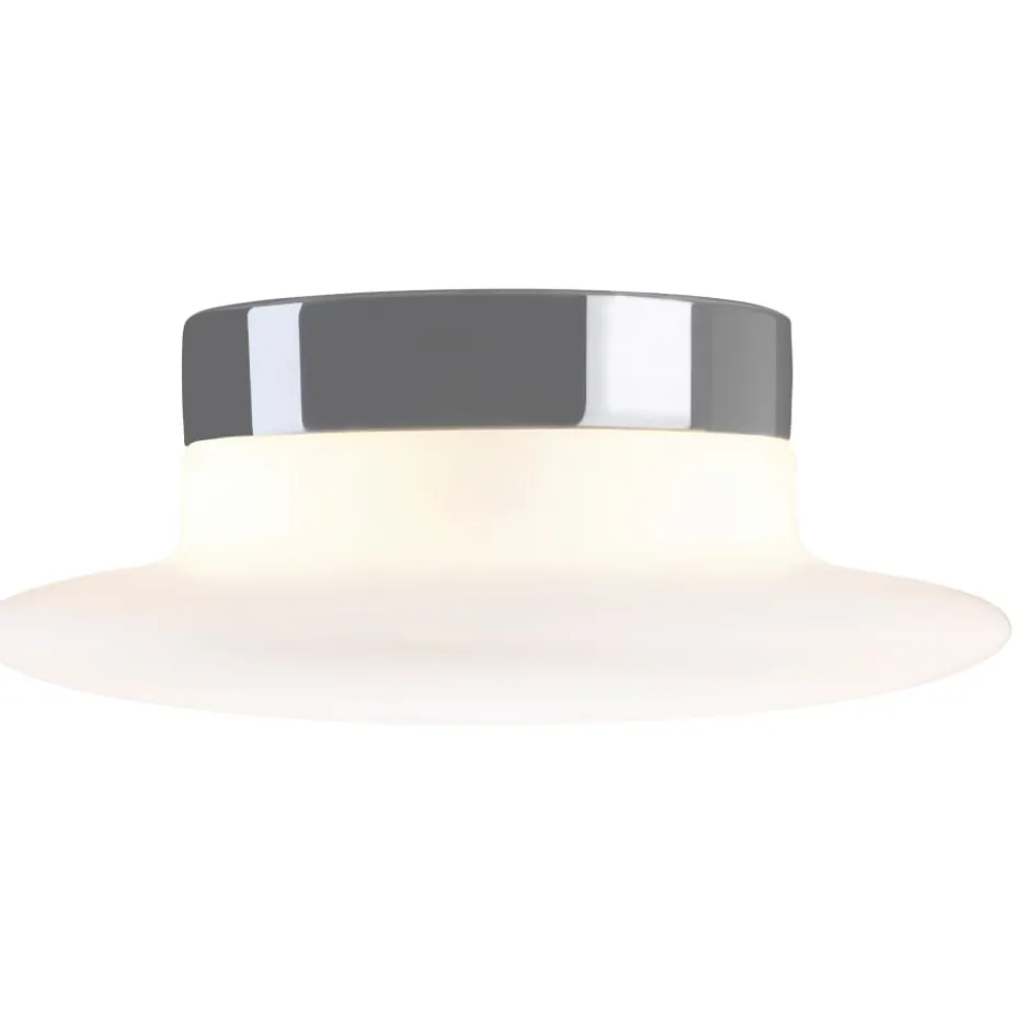 Ifö Aton Cairo loftlampe, 3000K, Ø34 cm, grå