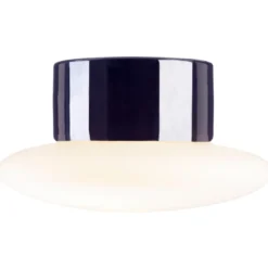 Ifö Aton Cairo loftlampe, 3000K, Ø20 cm, sort