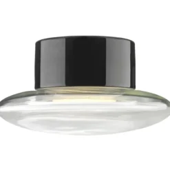 Ifö Cairo loftlampe, Ø20 cm, sort/klar