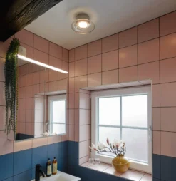 Ifö Cairo loftlampe, Ø20 cm, sort/klar