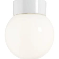 Ifö Electric Classic Globe loftlampe, Ø15 cm, hvid/opal