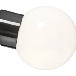 Ifö Electric Classic Glob 180 væglampe, sort