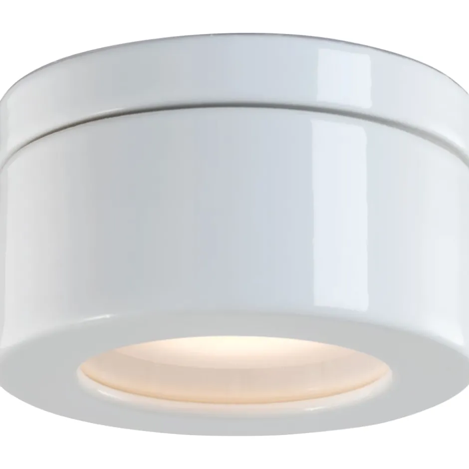 Ifö Electric Cool loft-/væglampe, hvid
