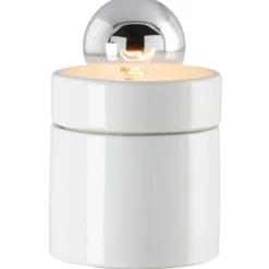 Ifö Electric Light On loft- og væglampe, hvid
