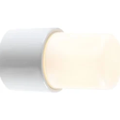 Ifö Electric Light On loft- og væglampe, opalglas, hvid