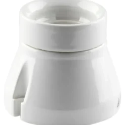 Ifö Electric loftfatning, Ø6,5 cm, hvid